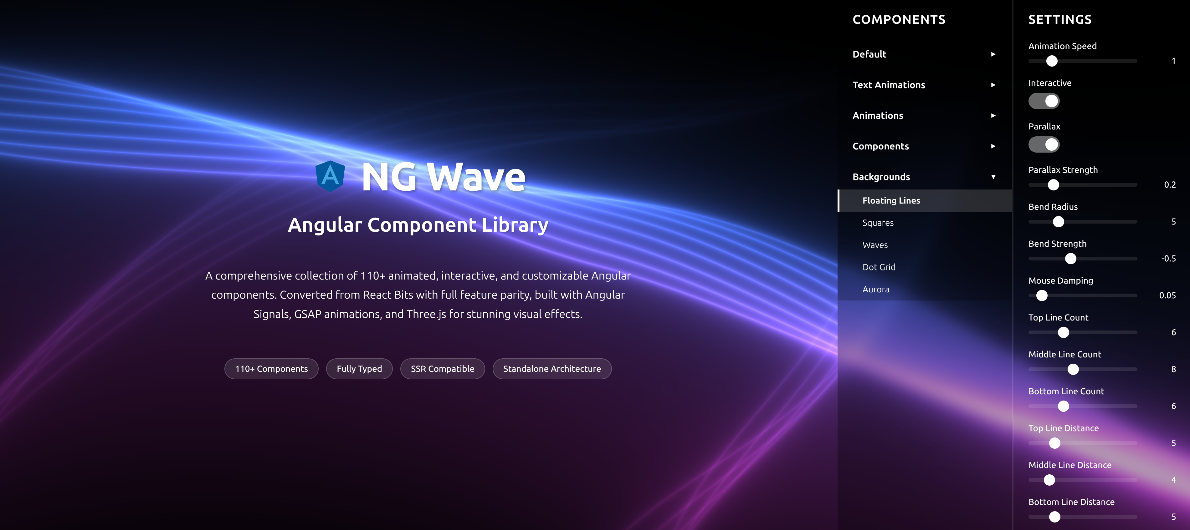 NG Wave Component Library